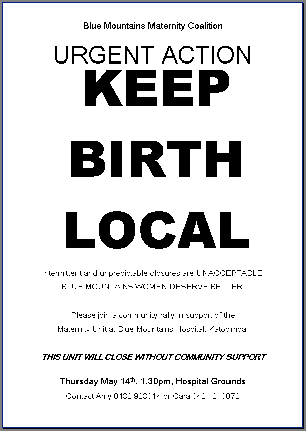 Rally Poster